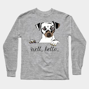 Dog Hello Long Sleeve T-Shirt